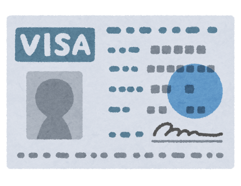 ビザ_passport_visa